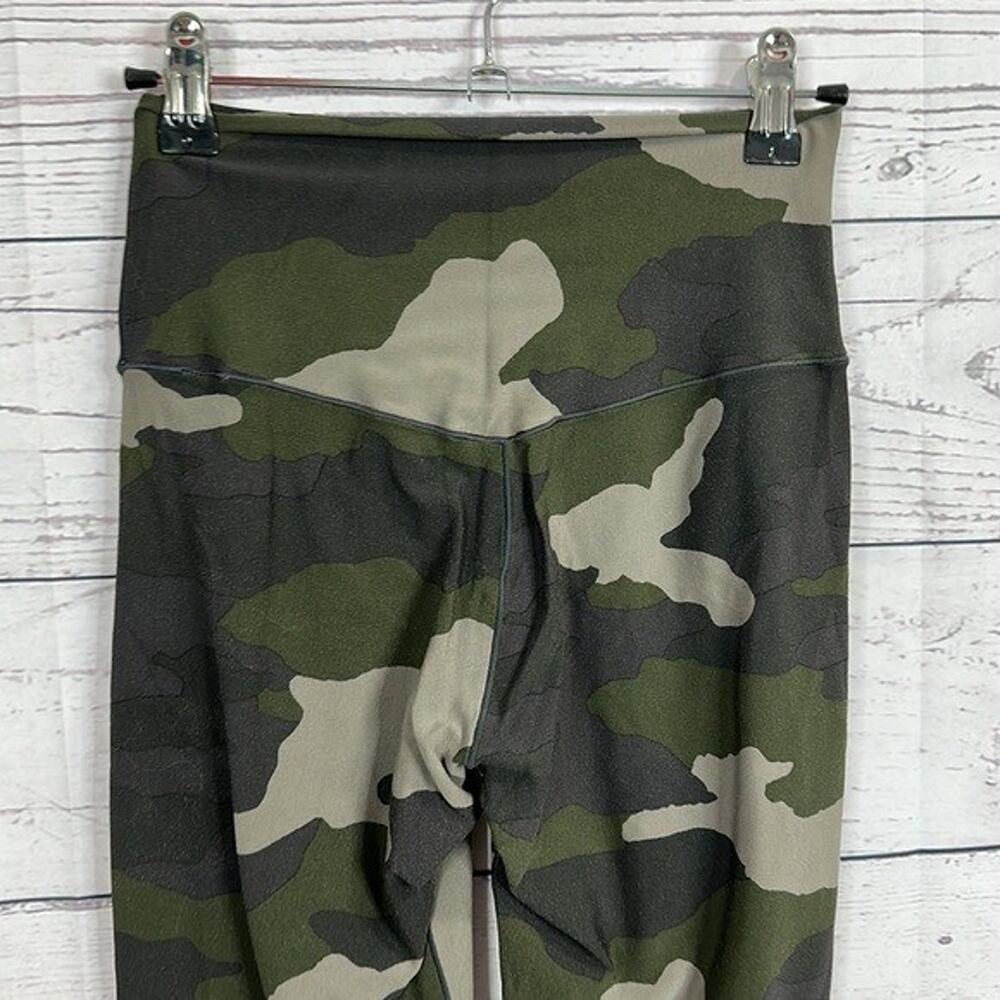 Offline Aerie Leggings Womens Medium Camo Green 7/8 Real me Soft Casual - Picture 6 of 9